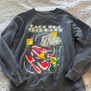 Cage The Elephant 2024 Tour crew sweatshirt size M